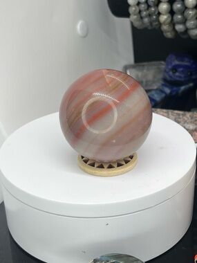 Rainbow Jade Sphere